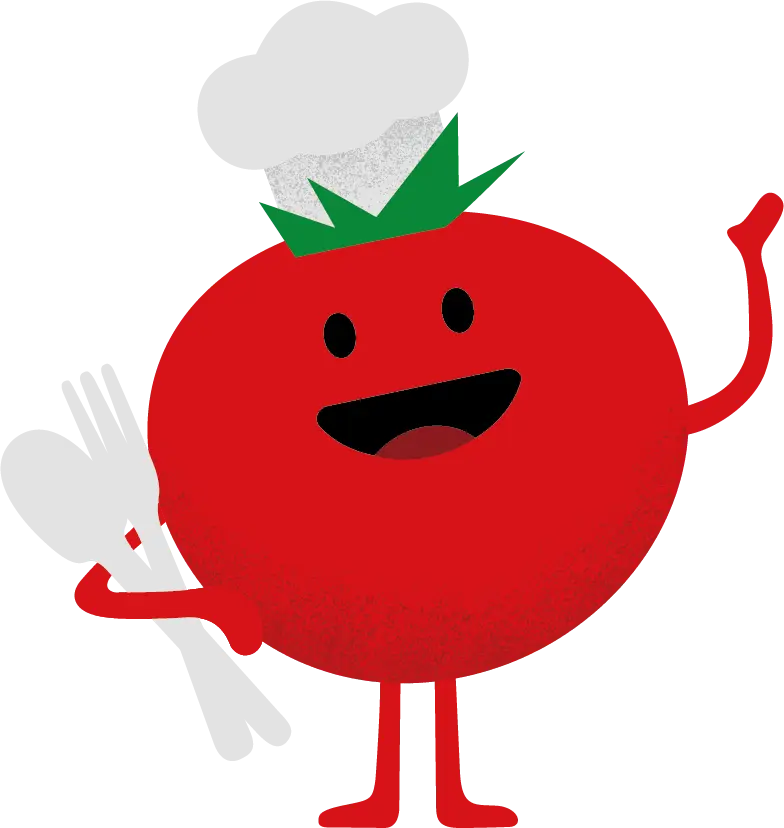 TommyTomato zwaaiend